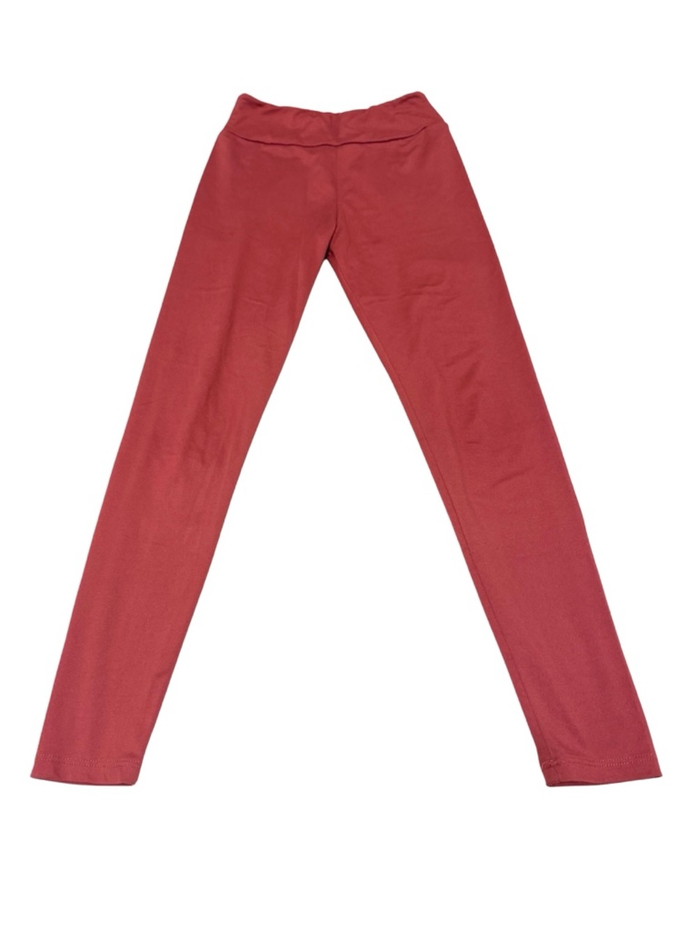 LuLaRoe Girls Buttery Soft Solid Leggings Size Tween Pink